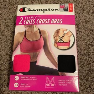 Champion 2 pack sports bras